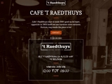 RAEDTHUYS CAFE 'T