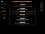 SILLY UNDERGROUND FAMILY