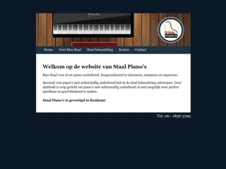 PIANOSTEMMER STAAL PIANO'S