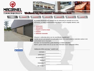 MACDANIEL TIMMERWERKEN