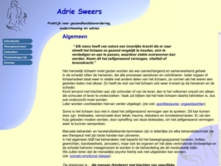 ADRIE SWEERS PRAKTIJK VOOR GEZONDSHEIDSBEVORDERING