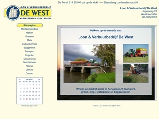 LOON EN VERHUURBEDRIJF DE WEST
