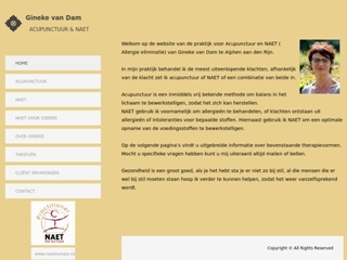 GINEKE VAN DAM ACUPUNCTUUR EN NAET
