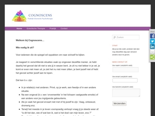 COGNOSCENS PRAKTIJK ECLECTISCHE PSYCHOTHERAPIE