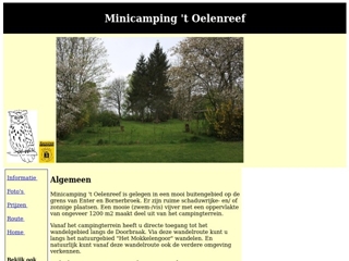 OELENREEF MINICAMPING 'T