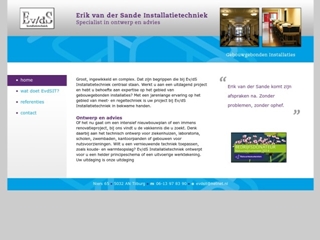 SANDE INSTALLATIETECHNIEK ERIK VAN DER