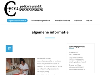 C'YOU BEAUTY SALON JAQUELINE VAN RHEE