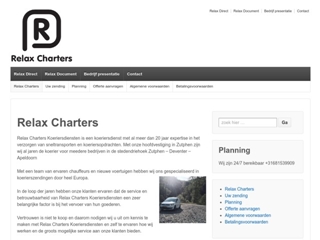 RELAX CHARTERS KOERIERSDIENSTEN