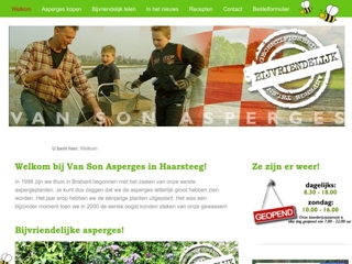 ASPERGEKWEKERIJ VAN SON