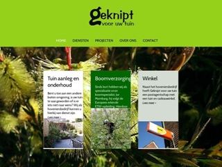 GEKNIPT VOOR UW TUIN