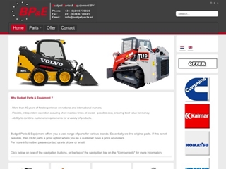 BUDGET PARTS & EQUIPMENT BV
