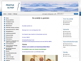 OLTHOF B J HUISARTS EN REISVACCINATIE-ARTS