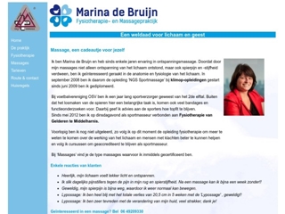 MASSAGEPRAKTIJK MARINA DE BRUIJN