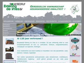 BOUWBEDRIJF ELDERING DE VRIES BV