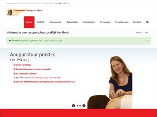 HORST ACUPUNCTUUR DRS B E TER