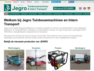 JEGRO TUINBOUWMACHINES