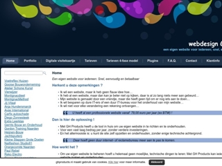 GH PRODUCTS WEBDESIGN