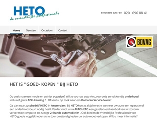 HETO BV AUTOMOBIELBEDRIJF