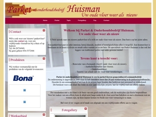HUISMAN PARKET- EN ONDERHOUDSBEDRIJF