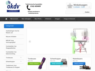 OKDV VACHTVERZORGINGSPRODUKTEN & TRIMSALONINRICHTING