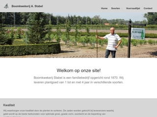 BOOMKWEKERIJ A STABEL