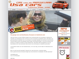 CAS VD MOSSELAAR AUTOBEDRIJF USA CARS GRAVE