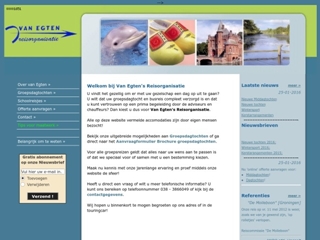 EGTEN'S REISORGANISATIE VAN