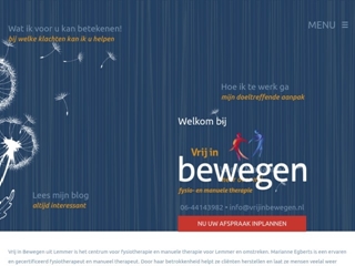 VRIJ IN BEWEGEN