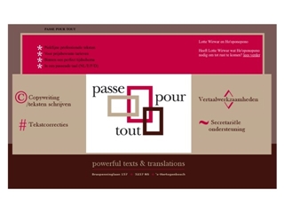 PASSE POUR TOUT