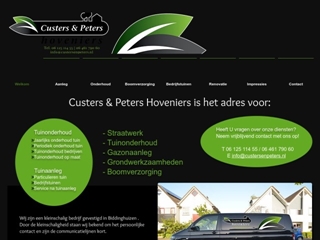 CUSTERS & PETERS HOVENIERS