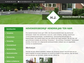 HOVENIERSBEDRIJF HENDRIK JAN TEN HAM