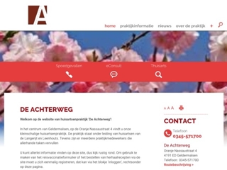 HUISARTSENPRAKTIJK ACHTERWEG DE