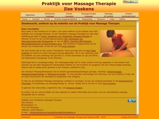 PRAKTIJK VOOR HOLISTISCHE MASSAGE THERAPIE ILSE VOSKENS