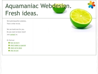 AQUAMANIAC WEBDESIGN