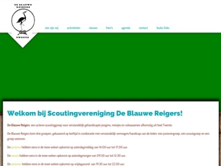 GEHANDICAPTEN SCOUTING DE BLAUWE REIGERS ALMELO