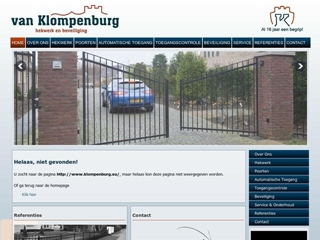 KLOMPENBURG HEKWERK EN TOEGANGSTECHNIEK BV
