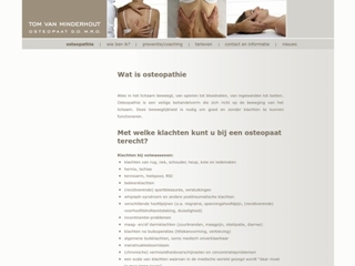 OSTEOPATHIE TOM VAN MINDERHOUT