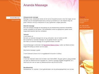ANANDA MASSAGE
