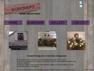 BERNA V/D KROGT ETALAGE, DECORATIE EN GROENWORKSHOPS
