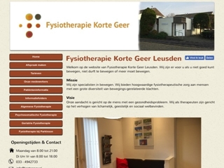 KORTE GEER FYSIOTHERAPIE INSTITUUT