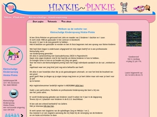 KLEINSCHALIGE KINDEROPVANG HINKIE-PINKIE