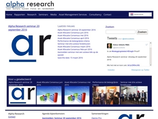 ALPHA RESEARCH