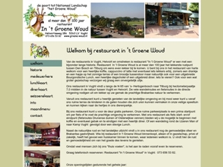 GROENE WOUD IN 'T RESTAURANT