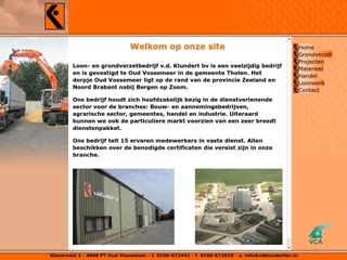 KLUNDERT LOON- EN GRONDWERKBEDRIJF BV VD