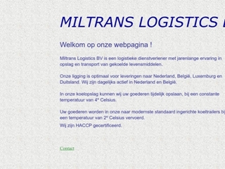 MILTRANS LOGISTICS BV