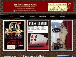 IN DE GAUWE GEIT TAPPERIJ