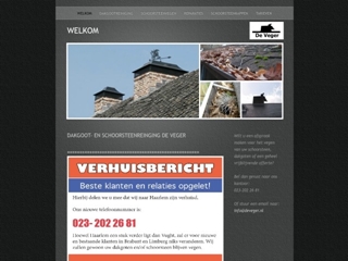 VEGER DAKGOOT- EN SCHOORSTEENREINIGING DE