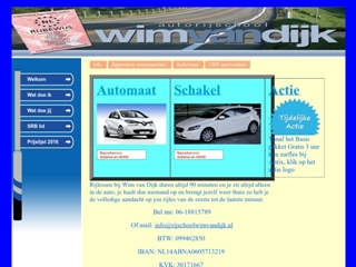 DIJK AUTORIJSCHOOL WIM VAN