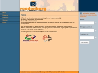 TIMMER- EN AANNEMERSBEDRIJF ROODENBURG