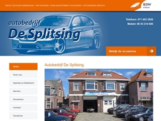 AUTOMOBIELBEDRIJF DE SPLITSING